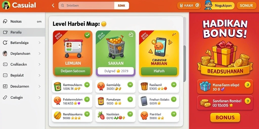 62idn - Karakter dengan opsi kustomisasi yang menarik.