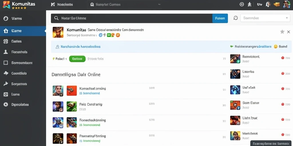 okidr - Menu permainan yang variatif dan mudah diakses.